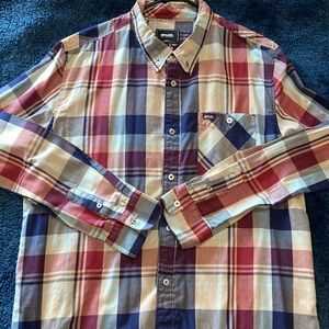 Rip Curl Men’s Slim Fit XL long sleeve button down